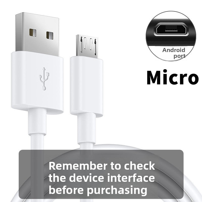 Extended Length USB Fast Charging Cable for Android and Type-C Devices