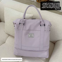 Large Capacity Travel Tote Bag with Multiple Pockets