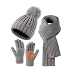 Light gray with leather palm and no logo