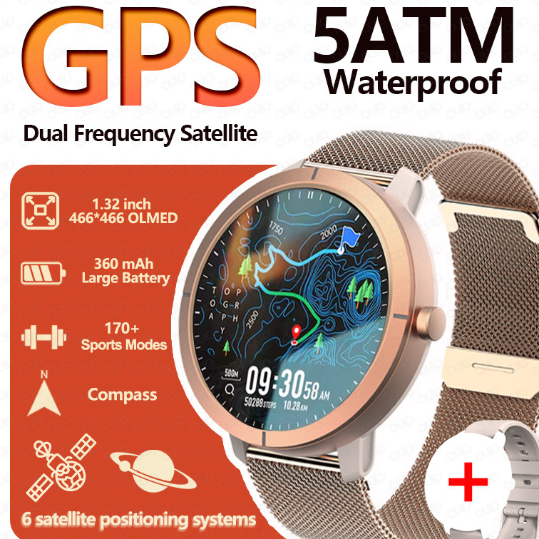 GPS Smart Watch Health Monitor