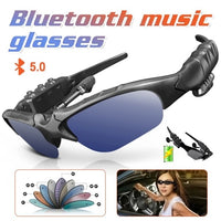 Bluetooth Glasses Headset with Stereo Sound and Polarized Lenses