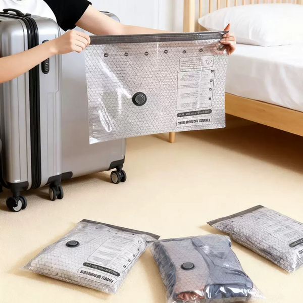 Vacuum Compression Bags Storage Bags Travel Set for Quilts and Clothes