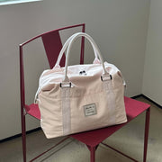 Large Capacity Travel Tote Bag with Multiple Pockets