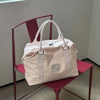 Large Capacity Travel Tote Bag with Multiple Pockets