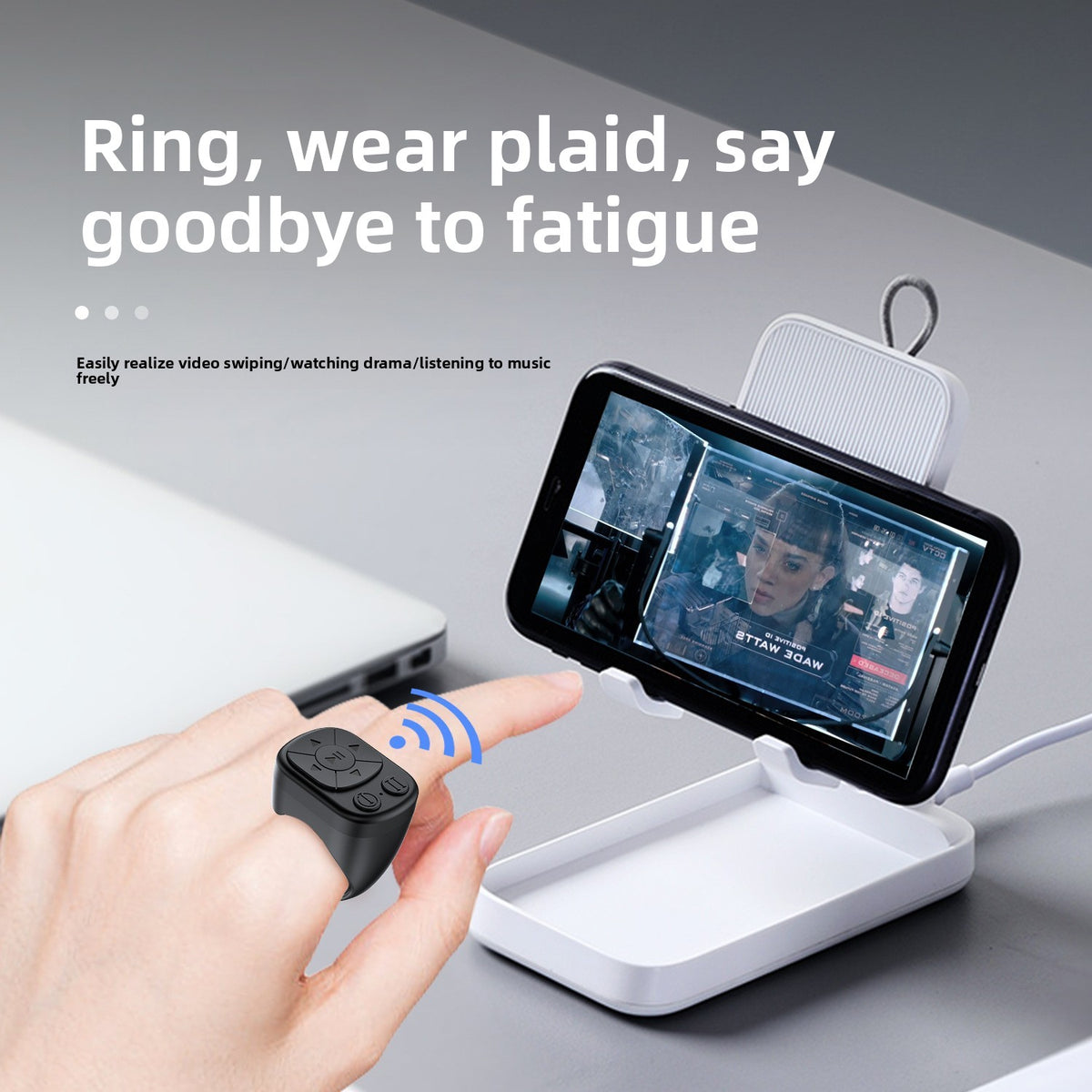 Bluetooth Selfie Ring Remote