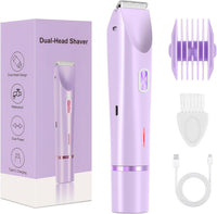 Dual Head Women Electric Shaver