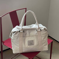 Large Capacity Travel Tote Bag with Multiple Pockets