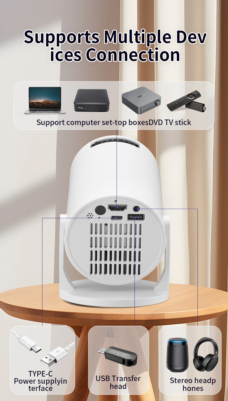 M5 Mini Home Projector